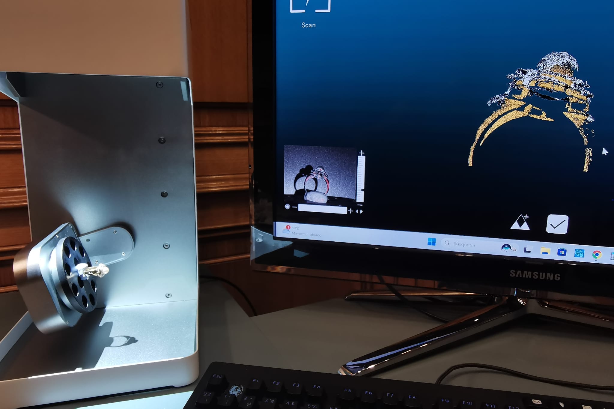 Escaner 3D de joyería Servicios de Impresión 3D