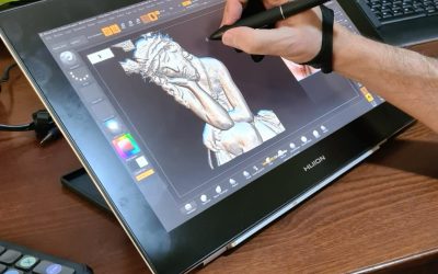 Pantallas táctiles para diseñar joyas en Zbrush